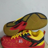 sepatu badminton RS SND LIMITID red original