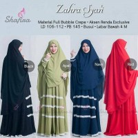 ZAHRA SYARI 270rb BY SHAFIRA HIJAB UMROH HAJI SYARI batik kebaya setel
