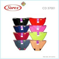 Sorex 37001 | Celana Dalam Cewek Semi G-String Motif Low Rise Jeans
