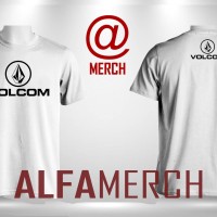 Baju Distro Kaos VOLCOM Pria Wanita