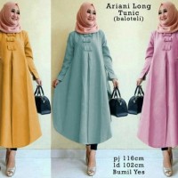 Pakaian Hijab Cewek Baru 7721 ariani long tunic/baju tunik/atasan