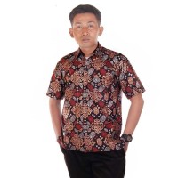 Promo Murah Hem pria Kemeja Batik Pria Songket Bali Pra-da Nova -