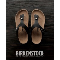 Jual Sandal Birkenstock Pria Jepit Hitam / flip flop ( gizeh ) Murah
