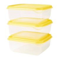 Jual IKEA pruta 3 pcs food container toples kotak makan lunch box Murah