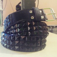 IKAT PINGGANG GESPER BELT SPIKE/SPEK/STUD PUNK/UNDERGROUND FASHION