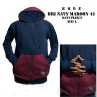 Jaket Insight Navy Maroon Sweter Pria Wanita Murah bandung Anime
