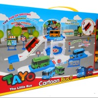 TAYO PARKING AREA - MAINAN Tayo LITTLE Mobil BUS TAYO