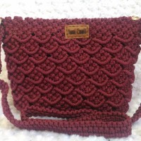 Tas tali kur maroon / Tas tali kur murah