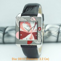 Jam Tangan Wanita D1or D010 Super Kulit Elegan Murah