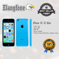 Apple iPhone 5C - 32GB - Blue - Garansi 1 Tahun