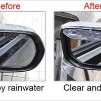 Mika talang air Pelindung kaca cermin spion mobil anti hujan - HMB013