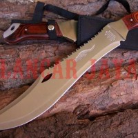 Banting HARGA Golok Pisau BUAYA Bowie Sangkur Belati CROCODILE USA Y04