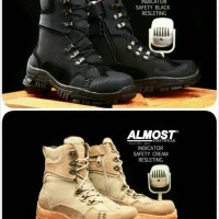 sepatu boots Almost Indicator (safety/rider boot)