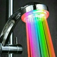 LED SHOWER HEAD - SHOWER CURTAIN LAMPU - KRAN KAMAR MANDI