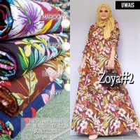 Baju Terusan Wanita Muslim Longdress Zoya #2