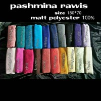 Jual pashmina kusut polos / pashmina rawis kusut / pashmina ombre Murah