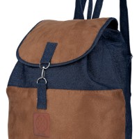 Tas Backpack / Ransel Wanita jeans Biru Raindoz RKB 002 Berkualitas