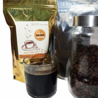 Jual Kopi Bubuk Hitam Semendo Robusta 250 gr Murah