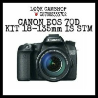 KAMERA DSLR CANON EOS 70D 70 D KIT 18-135mm IS STM - WIFI