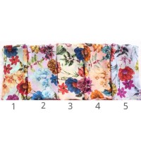 Jual Grosir segiempat motif bunga | hijab square flower Murah