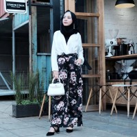 Jual OK17-4620 louisa flowy ribbon bangkok pants Murah