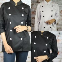 Baju Chef Lengan Panjang Untuk Wanita