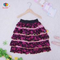 Rok Tumpuk Uk. 7-9 th // Rok Anak Cewek Rok Anak Murah Skirt Anak Kaos
