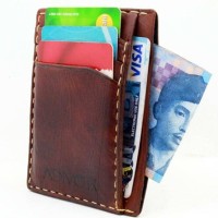 Jual Dompet Kartu / Card holder / Card wallet Kulit Asli Handmade Adivor Murah