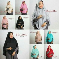 Promo hijab masa kini Jilbab Instan kerudung Hijab Khimar Claretta