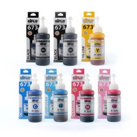 AIflo 673 Paket Kombinasi 7 Botol Untuk Printer Epson L800 L1800