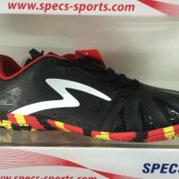 TERLARIS SPESIAL Sepatu Futsal Specs Tomahawk In Black Red Original