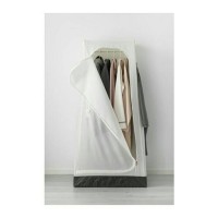 IKEA VUKU Lemari pakaian/baju portable dapat digulung, 74x51x149 cm