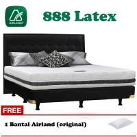 Airland 888 Latex 100x200 Kasur Tanpa Divan Sandaran Bonus 1 bantal