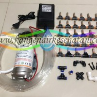 Paket Mist 30 Nozzle + Pompa Tanpa Selang Utk Misting Kabut Embun