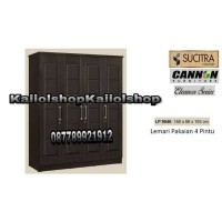 Lemari pakaian 4 Pintu Eleanor Series LP 9540
