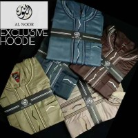 AL NOOR HOODIE KUPLUK - Jubah Gamis Pria Alnoor Haramain daffah koko