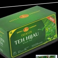 Teh Hijau Kepala Djenggot 60gr Teh Celup untuk Diet Keto