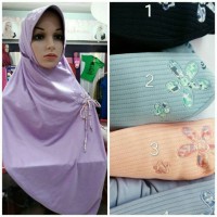 Jual Kerudung Hybrid V1 Rabbani / Hijab Fashion / Syar'i / Murah Murah