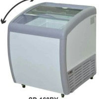 freezer nugget/ice cream/frozen food/sliding curve glass GEA SD-160BY