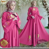 Baju Muslim / Gamis Syari Polos / Gamis Remaja Modern AkNafsya Fanta