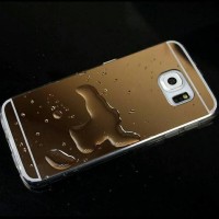 HANDPHONE CASING SOFT MIRROR SAMSUNG GALAXY S6 EDGE SILICON