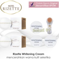 Jual Cream Pemutih Wajah MOEL RIZETTE WHITENING CREAM Murah Promo Murah