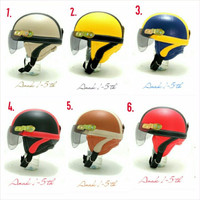 Jual Helm Anak Chip Retro Kaca-Fashionable-Best Seller