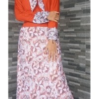 Gamis Katun Brokat GS51742