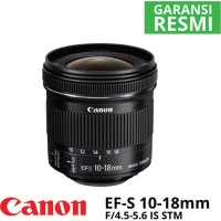 Jual Lensa Canon EF-S 10-18mm F/4.5-5.6 IS STM Murah