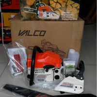Chainsaw Valco VLC 588 Mesin Gergaji Kecil 22'' (inch) Bar Baja (5800)