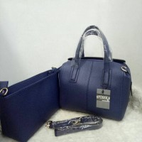 Tas wanita import fossil kulit super harga grosir terbaru navy