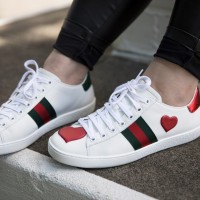 gucci ace heart