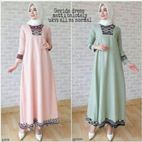 Jual RSP - Gevida dress baju muslim gamis pesta longdress cantik murah gros Murah