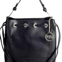 tas wanita nana blanche 528 hitam preloved